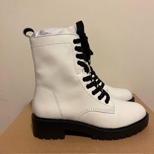 Steve Madden, Checker White Leather